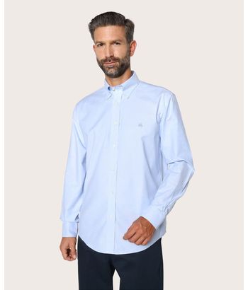 Camisa-Sport-Brooks-Brothers-Non-Iron-Oxford-Algodon-Button-Down-Regent--Regular-