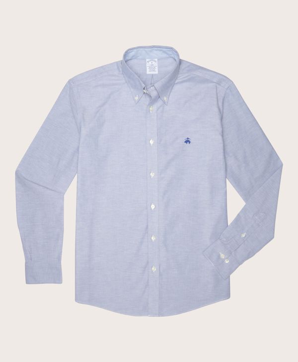 Camisa-Sport-Brooks-Brothers-Non-Iron-Oxford-Algodon-Button-Down-Regent--Regular-