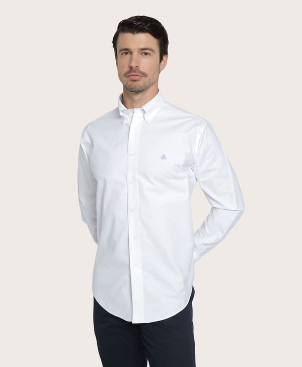 camisa-sport-non-iron-de-algodon-fit-tradicional-blanca-100199985