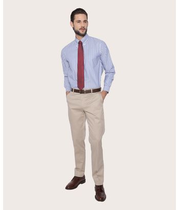 pantalon-casual-de-algodon-khaki-100204793