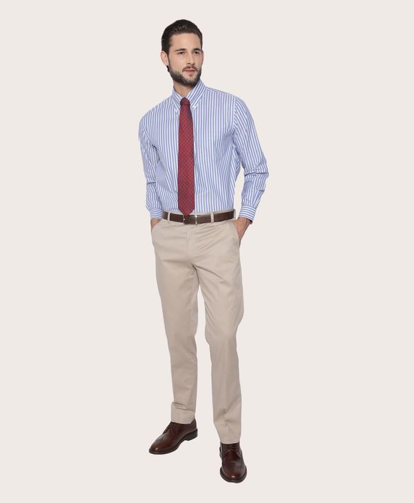 pantalon-casual-de-algodon-khaki-100204793