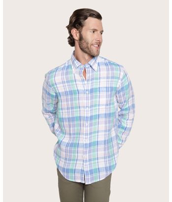 camisa-casual-de-lino-color-azul-brooks-brothers-100218188